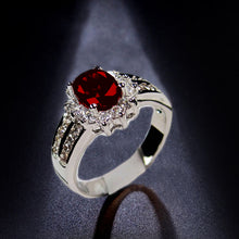 Load image into Gallery viewer, Oval Halo Engagement Ring
