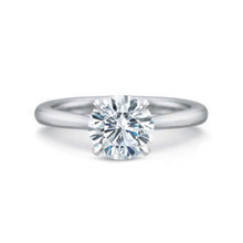 Load image into Gallery viewer, Forever Classic Sterling Silver Zirconia Moissanite Solitaire Ring
